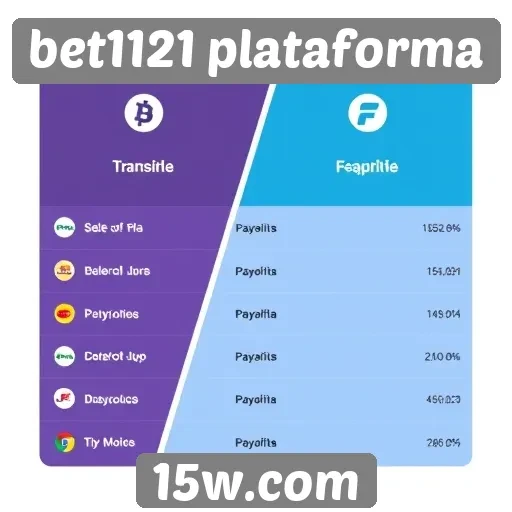 Opções de pagamento disponíveis na bet1121 plataforma